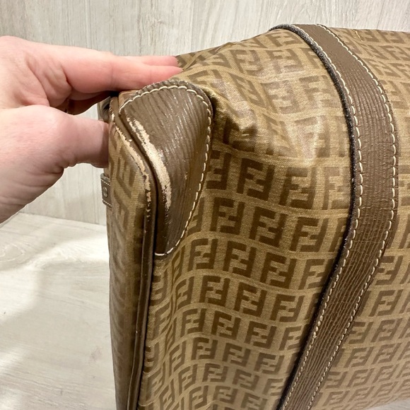 Vintage Fendi Zucca Mini Duffel Bag - Picture 7 of 13